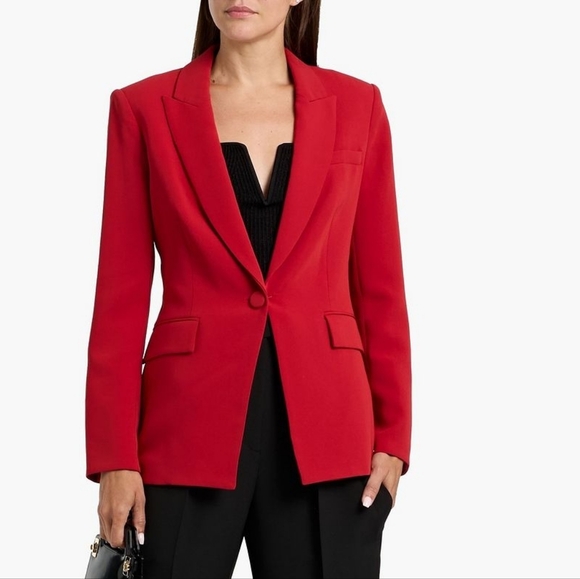 VERONICA BEARDLong and Lean Dickey crepe blazer - Picture 2 of 12